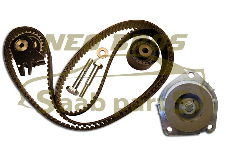 SAAB 93 93 95 95 1.9 16V Z19DTH WATER PUMP & TIMING BELT KIT, NEW