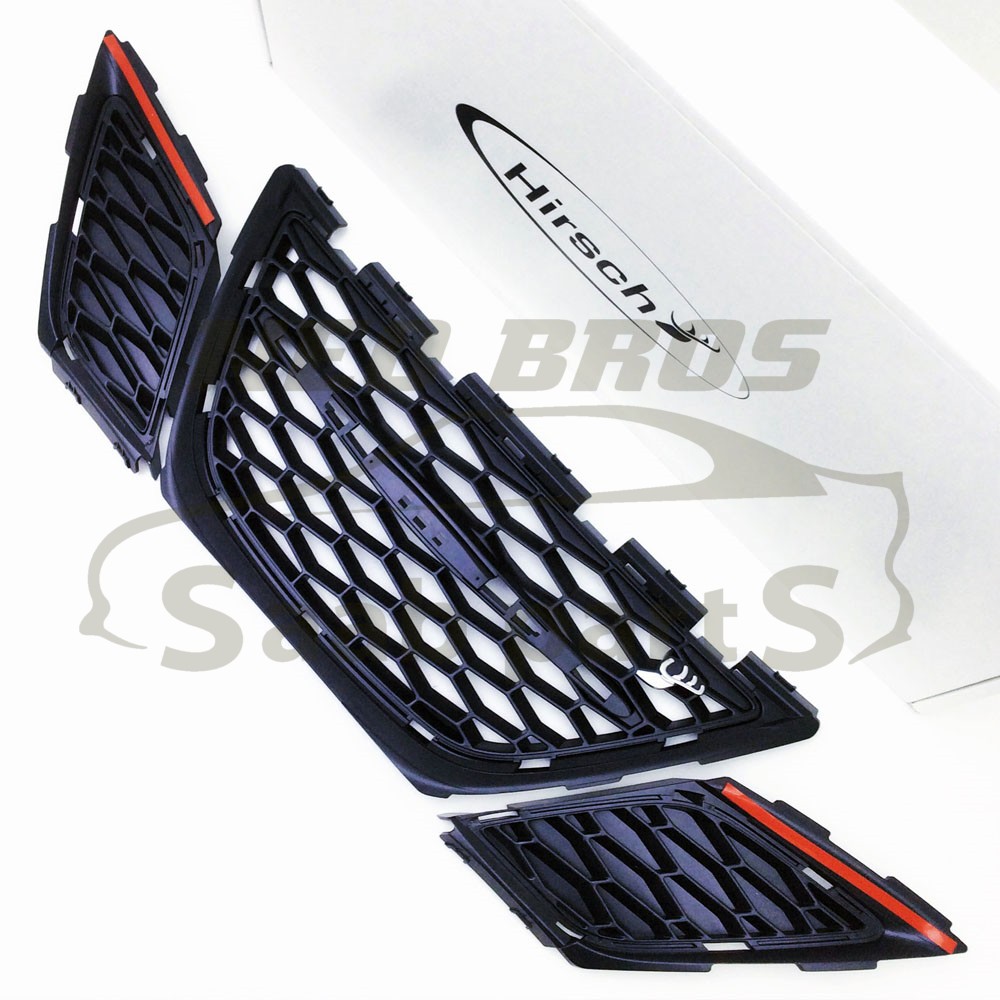 HIRSCH PERFORMANCE 3 PIECE GRILL KIT SET, SAAB 93 SPORT 08